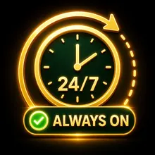 24/7 availability – Saudi Cabs GMC taxi service always on, day and night