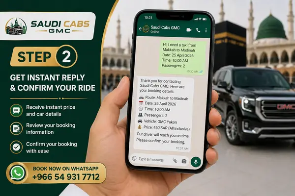 Instant Taxi Price Confirmation in Saudi Arabia – Saudi Cabs GMC Booking